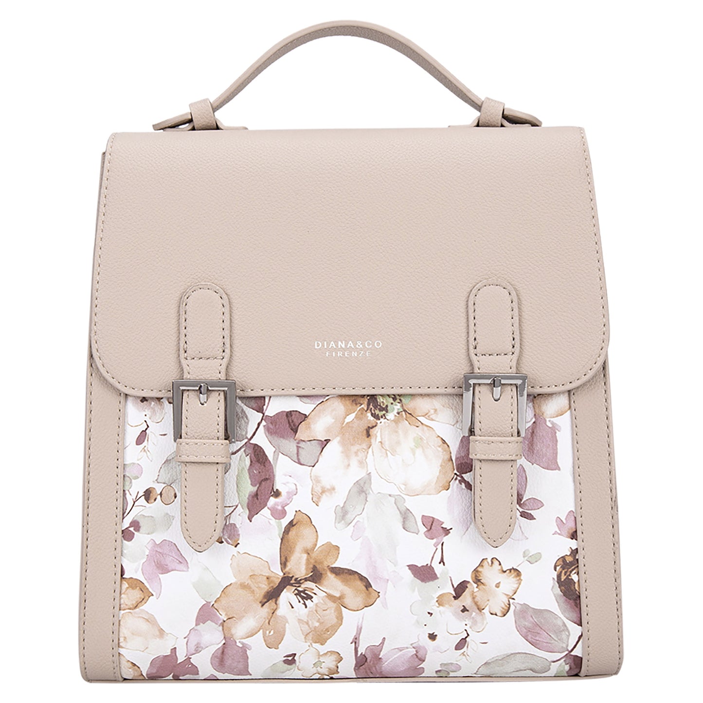 Rucksack -MIT BLUMIGEM MUSTER